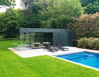 Tende in vetro scorrevoli e pieghevoli personalizzate