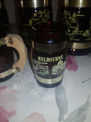 Lote jarras de cerveza y chupitos SIESTA WARE