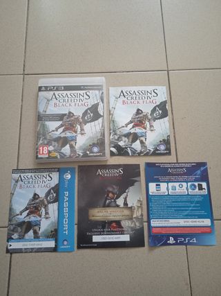 Caja Assassin's Creed IV Black Flag PS3