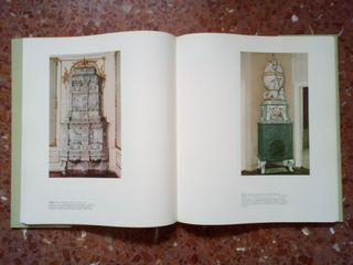 Libro de estufas antiguas artísticas