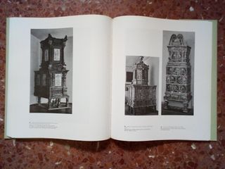 Libro de estufas antiguas artísticas