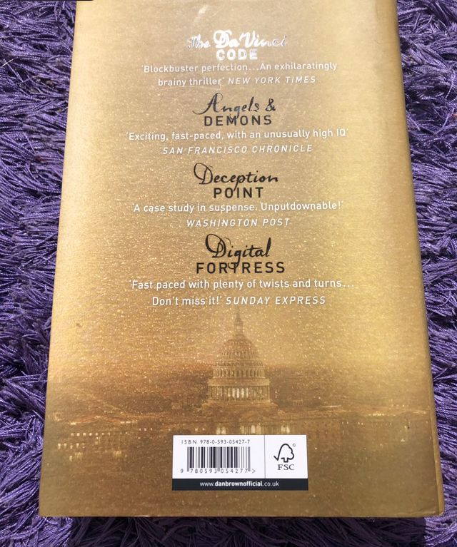 livro Dan Brown - The Lost Symbol