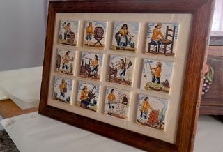Cuadro de azulejos