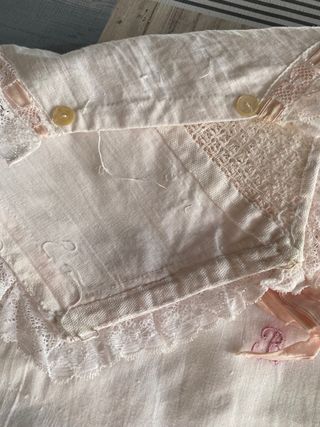 Antiguo camisón de hilo