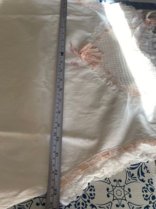 Antiguo camisón de hilo