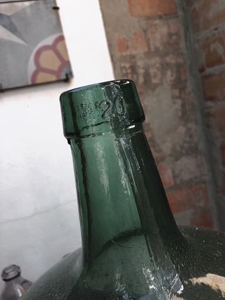 DAMAJUANA de vidrio 20 litros