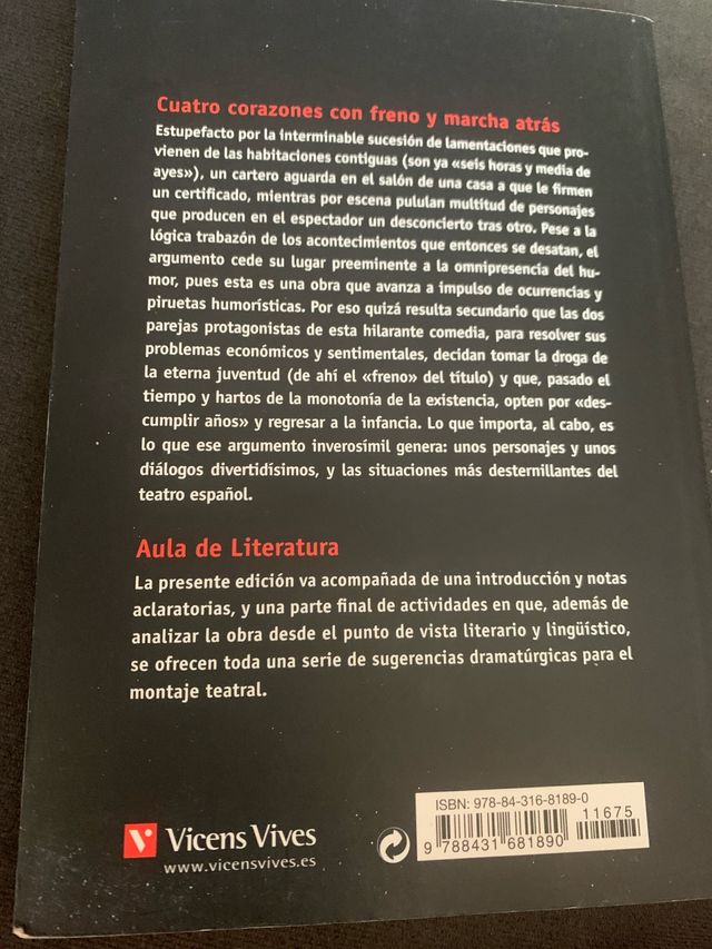 CUATRO CORAZONES CON FRENO Y MARCHA ATRAS