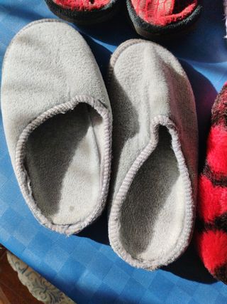 Zapatillas de casa lote 4 pares