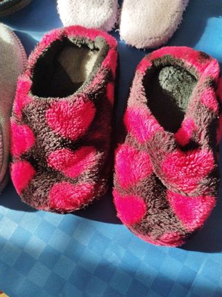 Zapatillas de casa lote 4 pares