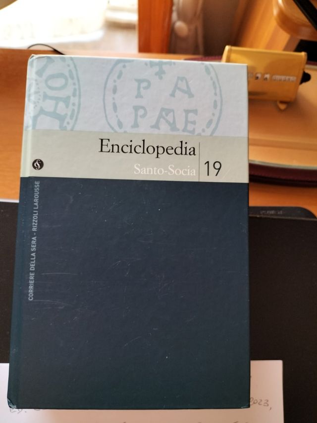 Enciclopedia "la biblioteca del sapere "