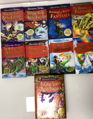 Colección 9 títulos Geronimo Stilton