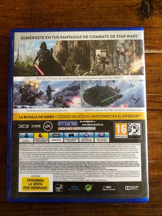 STAR WARS BATTLEFRONT para Ps4
