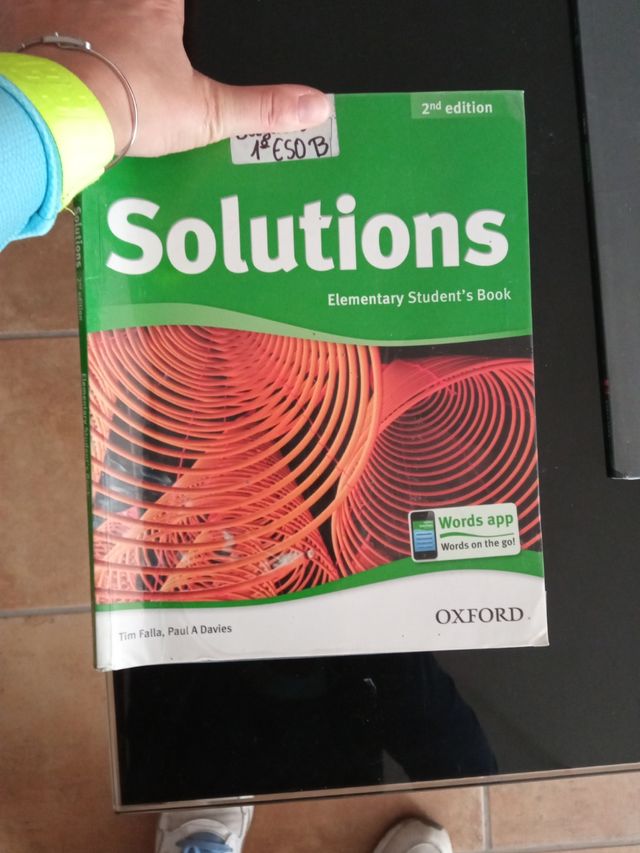 Libro de texto Oxford en perfectas condiciones