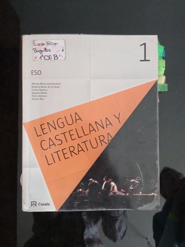 Libro texto 1 Eso Lengua y literatura