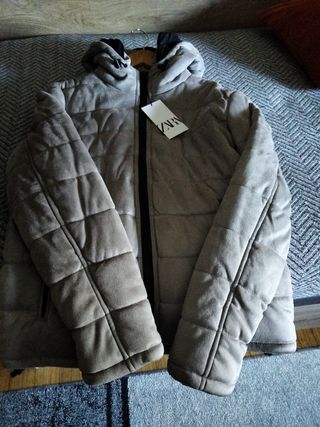 Chaqueta alcochada hombre Zara 