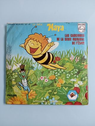 Lote La abeja Maya DVD + vinilo