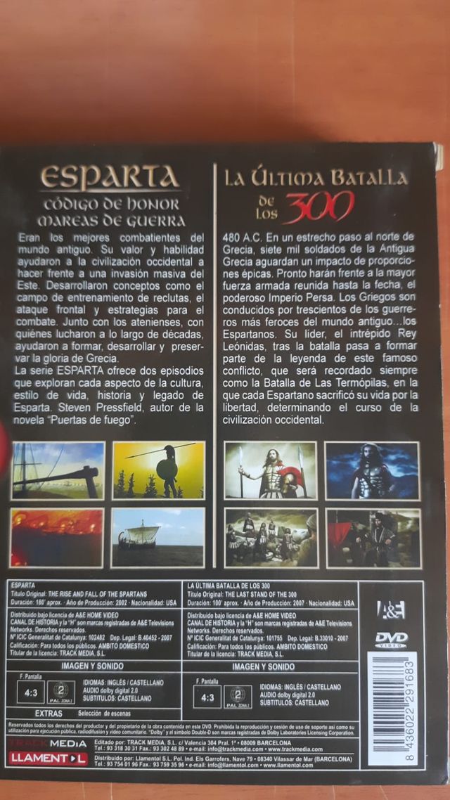 La Ultima BAtalla de los 300/Esparta
