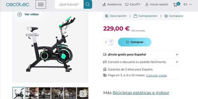 Bicicleta spinning
