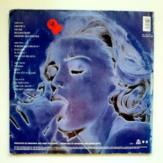 Vinilos MADONNA Who's that girl, 87 y Erotica, 92