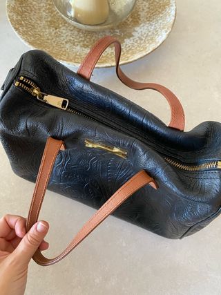 Bolso bimba y lola de piel negro