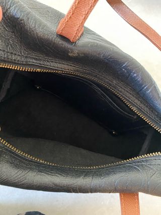 Bolso bimba y lola de piel negro