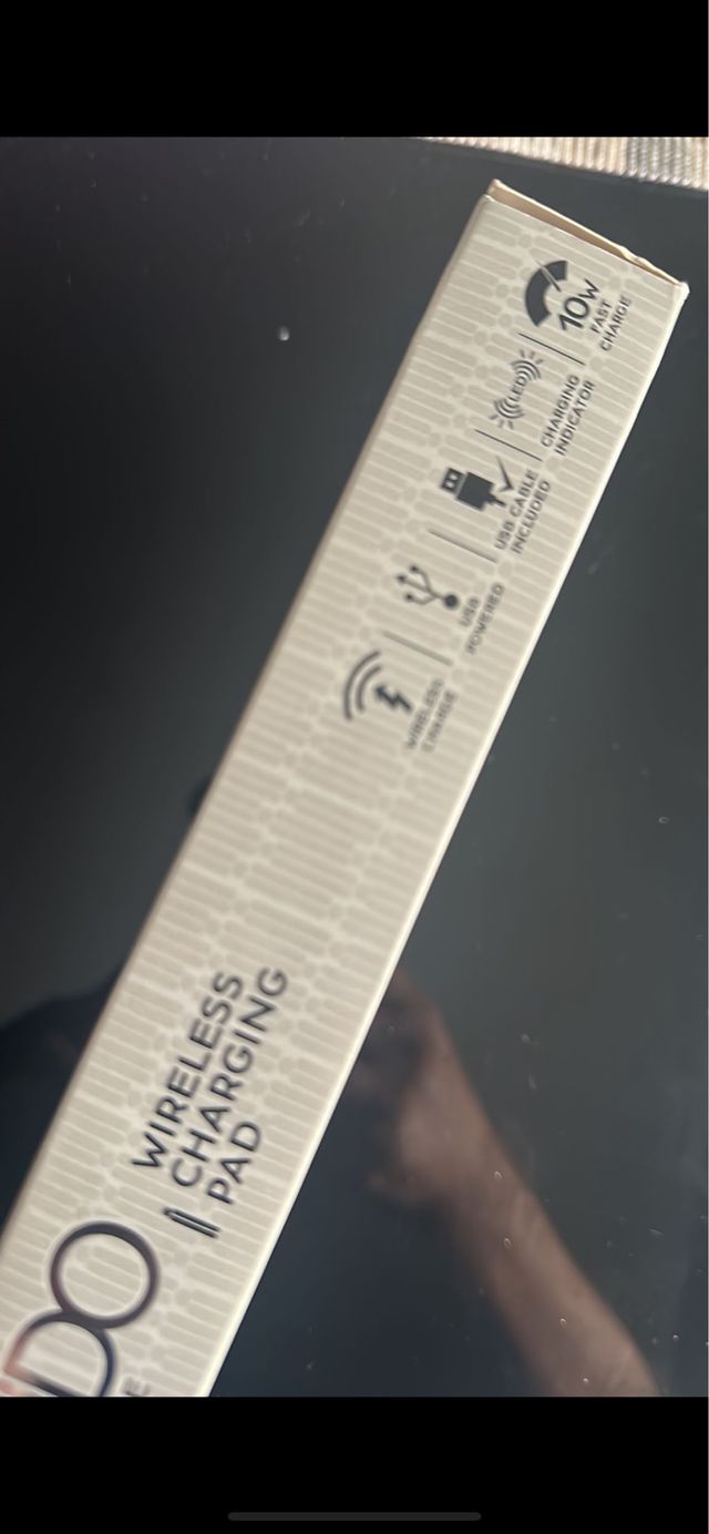 cargador inalámbrico 10€