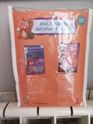 Pack 4 libros Rasi + Peluche