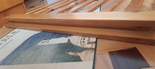 Barandilla de seguridad cama anticaída madera