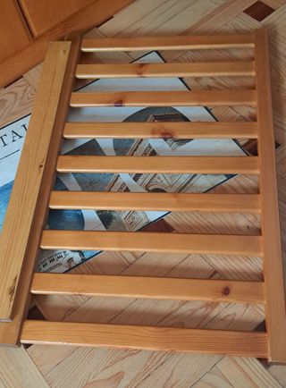 Barandilla de seguridad cama anticaída madera