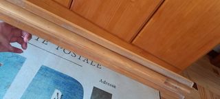 Barandilla de seguridad cama anticaída madera