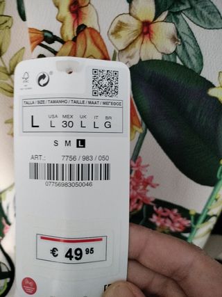 Kimono estampado de Zara. Nueva a estrenar