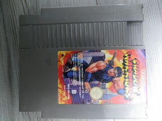 lote Nintendo nes con 5 juegos.