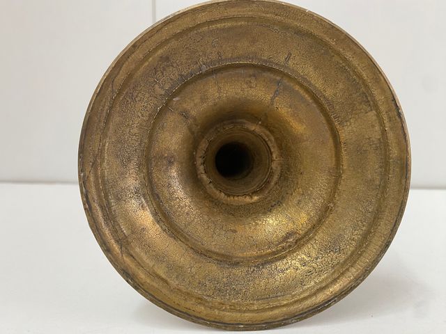 JUEGO DOS CANDELABROS BRONCE 1KG