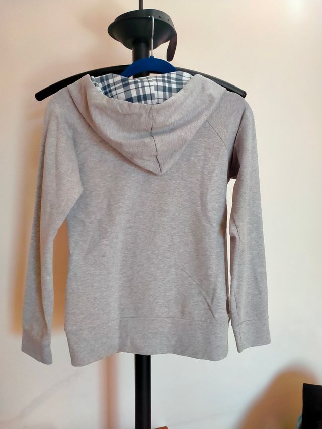 Felpa bambina con cappuccio