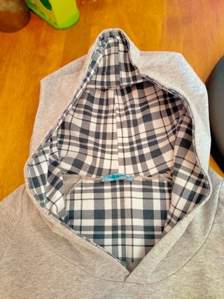 Felpa bambina con cappuccio