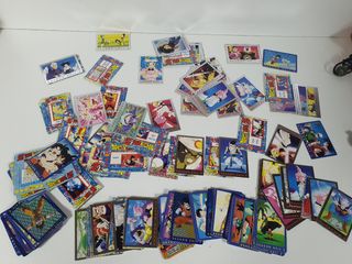 Lote cartas dragon ball