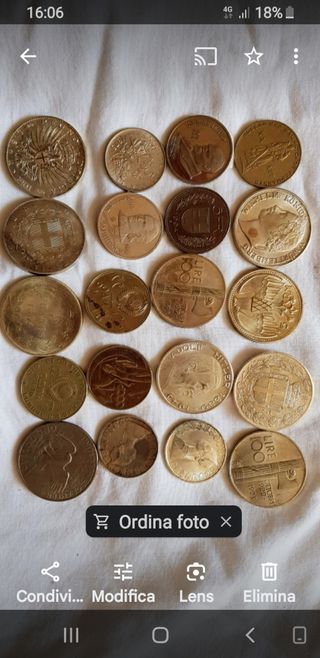 monete in lire banconote, gettoni telefonici fdc,.