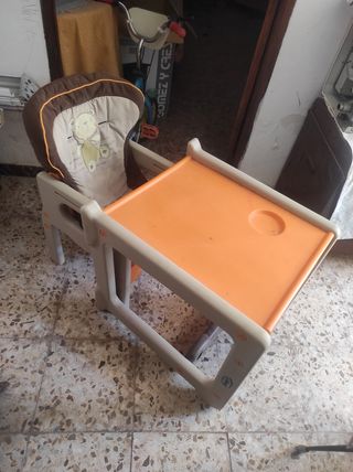 Silla trona y pupitre 3 en 1 unisex