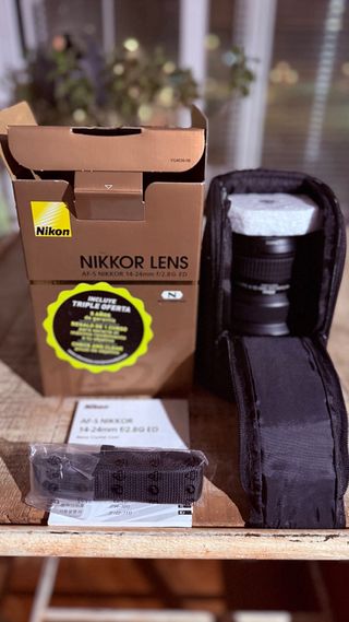 Objetivo AF-S Nikon 14-24mm f/2.8 G ED