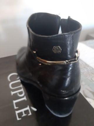Botines de piel Cuplé