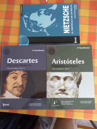 Libros filosofía 2 de bachillerato