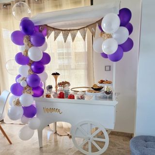 Decoraciones con Globos para Eventos Candy Bar