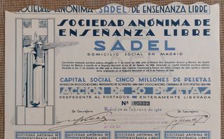II REPÚBLICA: SOC. DE ENSEÑANZA LIBRE