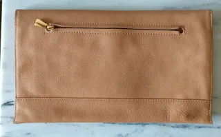 Bolso Cartera de mano. PIEL auténtica