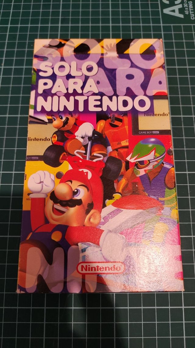 Solo para Nintendo Vhs promocional