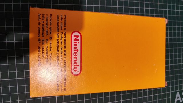 Solo para Nintendo Vhs promocional