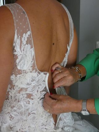 Vestido de Novia Plumeti