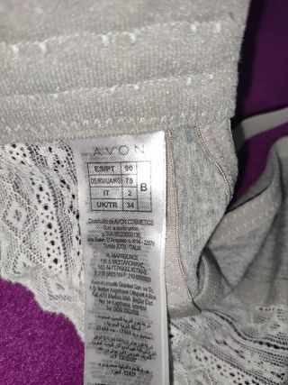 Sujetador bralette de Avon nuevo