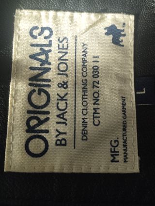 Cazadora de cuero Jack& Jones 