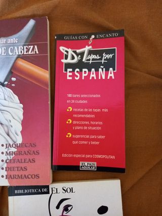 Pack libros de bolsillo.